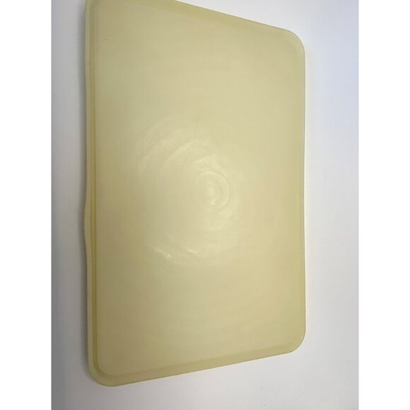 Tupperware Bacon Keeper  Red Waffle Mold With Cream Lid Made In USA Durable & Re - Picture 5 of 7